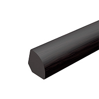 Штапик 10х10х2700 мм вспененный ПВХ венге