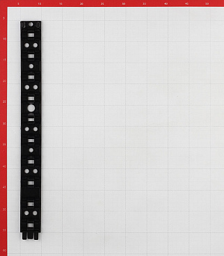 Планка монтажная Stout 500х50 мм для труб 16/20 мм (SFA-0032-001620)