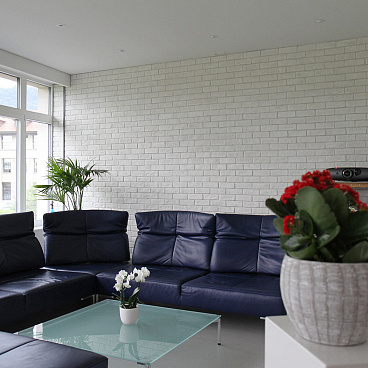 Искусственный камень White Hills Кельн Брик белый (96 шт.=1,63 кв.м)