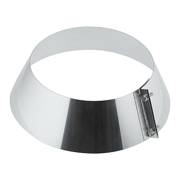 Юбка для дымохода Вулкан d120х220 мм для дымоходов Вулкан V50R AISI 304