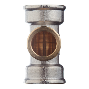 Тройник 3/4 ВР(г) х 3/4 НР(ш) латунный