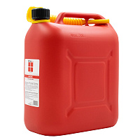 Канистра для технических жидкостей Oktan 20 л пластиковая красная