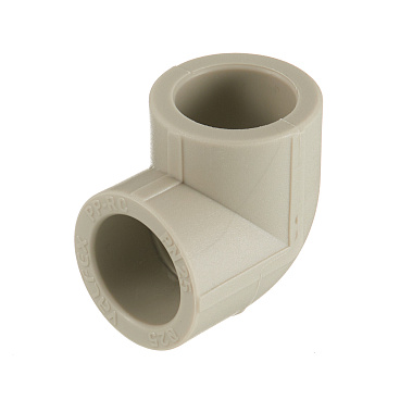 Угол полипропиленовый Valfex 25 мм 90° серый (10108025Г)