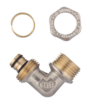 Угол 16 обж(ц) х 1/2 НР(ш)