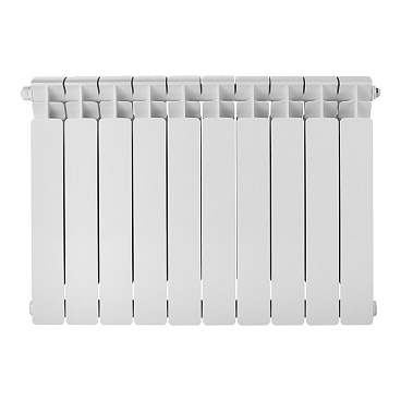 Радиатор биметаллический Rifar Base Ventil 500 мм 10 секций 3/4 нижнее левое подключение белый