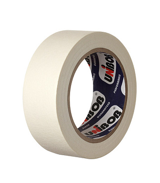 Лента малярная Unibob белая 50 мм 50 м (81646/28139)