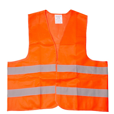 Жилет сигнальный светоотражающий КМ 52-56 универсальный оранжевый (OR60) уценка