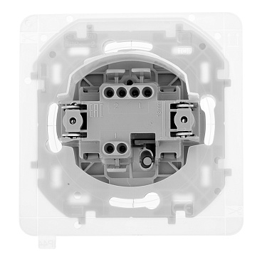 Переключатель Legrand Inspiria одноклавишный встраиваемый белый (673670)