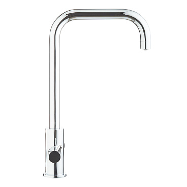 Смеситель для кухни Rossinka Z хром с высоким изливом с подключением к фильтру однорычажный (Z35-29)