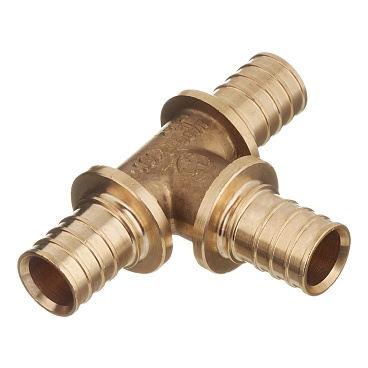 Тройник Stout 25 х 25 х 25 мм латунный (SFA-0013-000025)