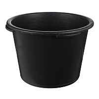 Контейнер строительный пластиковый Дельта круглый ударопрочный и морозостойкий 40 л