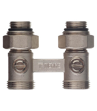 Узел нижнего подключения Tiemme 3/4 EK х 3/4 EK для радиатора (3390001)