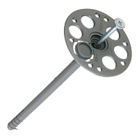 Дюбель для теплоизоляции Tech-Krep 8х140 мм металлический гвоздь с термоголовкой (250 шт.)