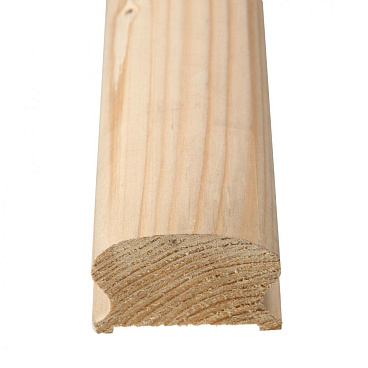 Поручень 44х65х3000 мм деревянный сорт В сращенный