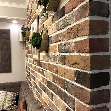 Искусственный камень White Hills Лондон Брик микс (60 шт.=1,16 кв.м)