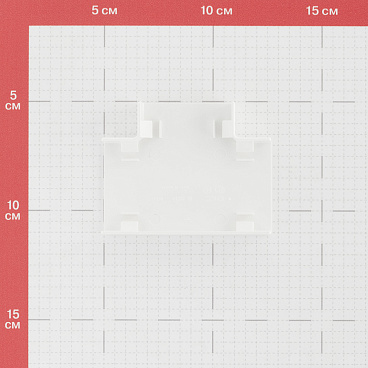 Тройник для кабель-канала DKC 40х17 мм белый (00541)
