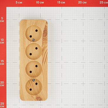 Розетка Systeme Electric Blanca накладная ясень (BLNRA000415)