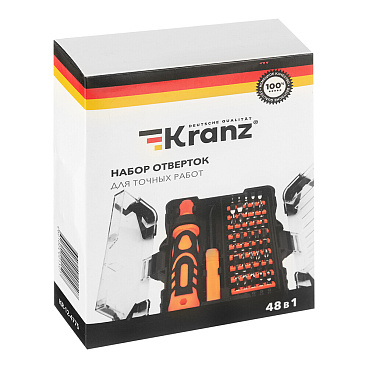 Набор отверток для точных работ Kranz (KR-12-4775) (48 шт.)