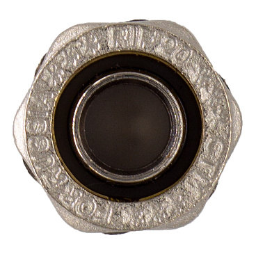 Соединитель прямой 16 обж(ц) х 1/2 НР(ш)