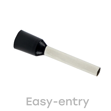 Наконечник штыревой втулочный изолированный EKF PROxima НШВИ 12 мм х 1,5 кв. мм (50 шт.)