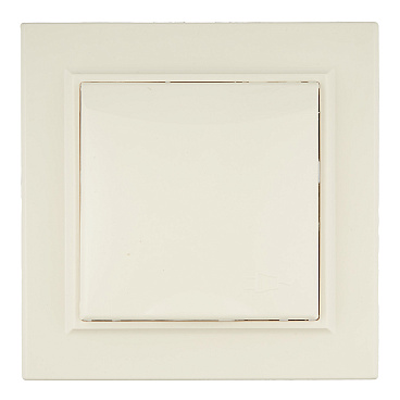 Розетка EKF Минск встраиваемая бежевая со шторками с крышкой (ERR16-029-200)