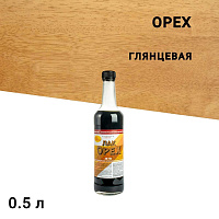 Лак для наружных работ Новбытхим ХВ-784 глянцевый орех 0,5 л