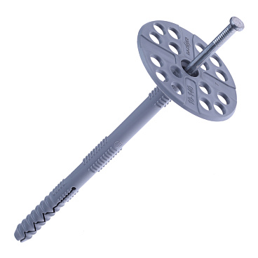 Дюбель для теплоизоляции Daxmer 10х140 мм металлический гвоздь (250 шт.)