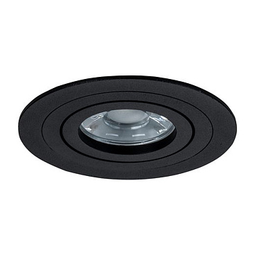 Светильник встраиваемый GU10 черный 50 Вт IP20 Maytoni Atom ДВО (DL023-2-01B)