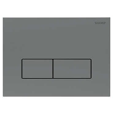 Клавиша смыва для инсталляций Siamp Plank хром матовый (10006931)