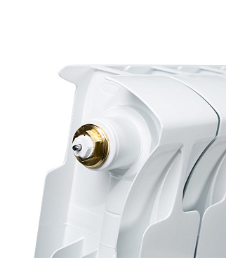 Радиатор биметаллический Rifar Monolit Ventil MVR 500 мм 8 секций 3/4 нижнее правое подключение белый