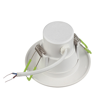 Светильник встраиваемый светодиодный белый 5 Вт 3000К IP44 Navigator ДВО (94820)