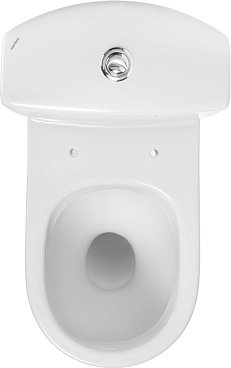 Унитаз-компакт Santek Алькор с косым выпуском с сиденьем дюропласт белый (1.WH30.2.140)