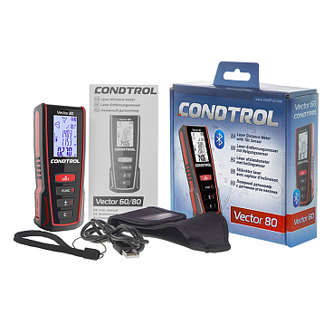 Дальномер лазерный Condtrol Vector 80 80 м Bluetooth (1-4-099)