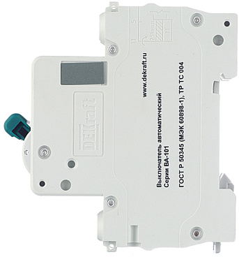 Автоматический выключатель модульный Dekraft BA-101 2P 16А тип C 4,5 кА 230/400 В (11066DEK)