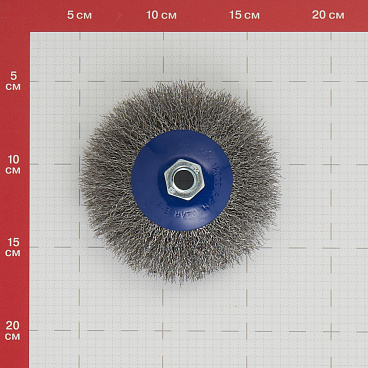 Корщетка для УШМ Практика мягкая радиальная d115 мм M14