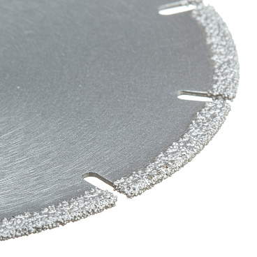 Диск алмазный по металлу Hilberg 125х22,2х1,7 мм сегментный сухой рез (510125)