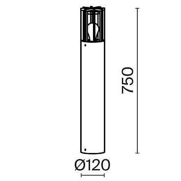 Ландшафтный светильник Outdoor O453FL-01GF