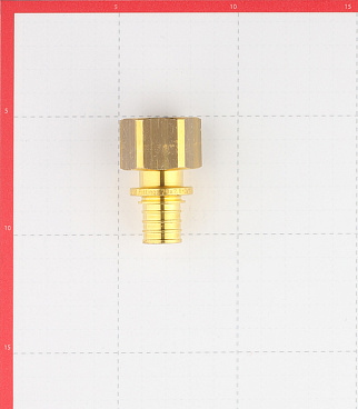 Соединитель прямой Stout 20 мм х 3/4 ВР(г) латунный (SFA-0002-002034)