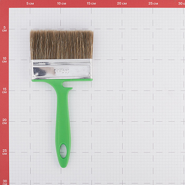 Кисть плоская смешанная щетина пластиковая ручка Wenzo Pro 100х12 мм для антисептиков