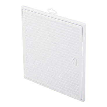 Люк ревизионный Era Декофот пластиковый 300х300 мм накладной с решеткой