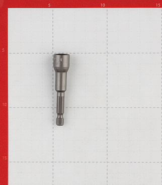 Адаптер для болтов и саморезов Практика (035-141) 10 мм L65 мм магнитный шестигранная головка