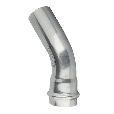 Угол VALTEC (VTi.958.I.002828) 45° 28 мм ВН нержавеющая сталь