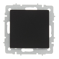 Выключатель IEK Brite ВС10-1-0-БрЧ одноклавишный встраиваемый черный (BR-V10-0-10-K02)