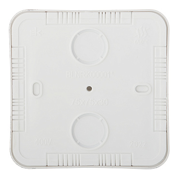 Коробка распределительная Systeme Electric Blanca накладная алюминий (BLNRK000013)