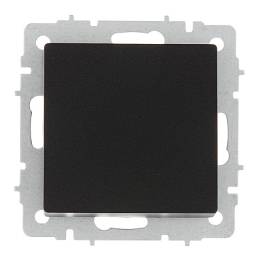 Выключатель IEK Brite ВС10-1-0-БрЧ одноклавишный встраиваемый черный (BR-V10-0-10-K02)
