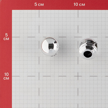 Заглушка внутренняя пластиковая для труб к системе Joker d25 мм хром (2 шт.)