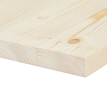 Щит мебельный хвоя 2000х400х18 мм сорт АВ клееный