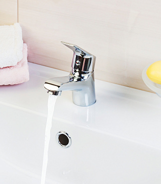 Смеситель для раковины Milardo Nelson хром однорычажный (NELSB00M01)