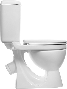 Унитаз-компакт Sanita Стандарт с косым выпуском с сиденьем дюропласт микролифт белый (SDTSACC01030712)