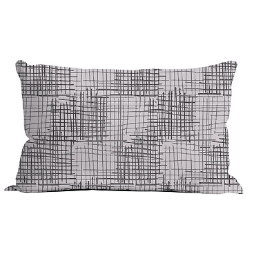 Наволочка 50х70 тенсель серая Mona Liza Bruno (2 шт.)